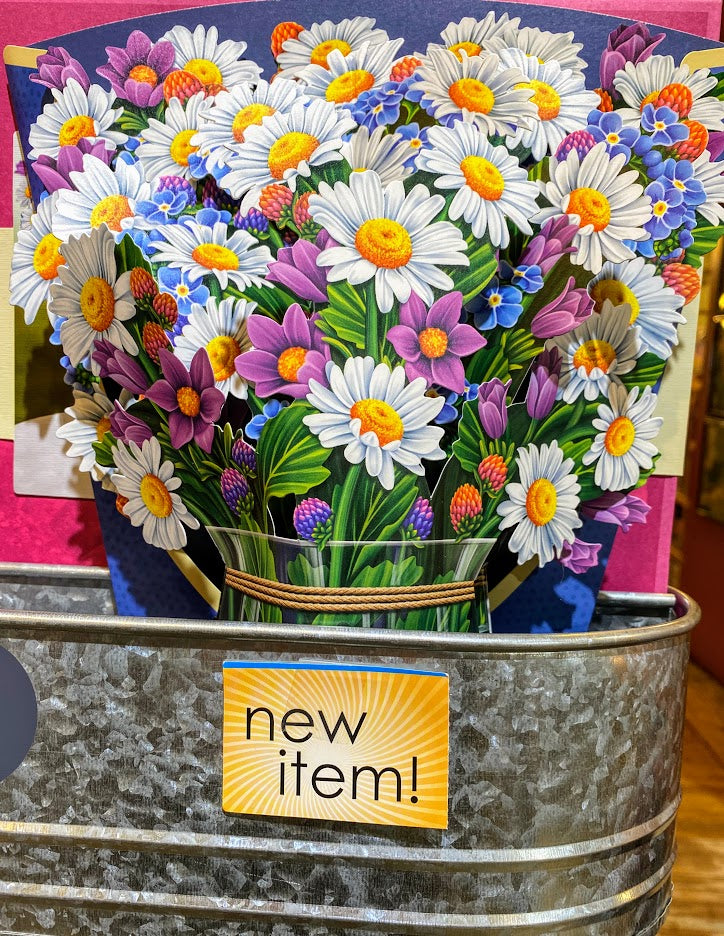 Fresh Cut Paper FlowersField Of Daisies Spring Green General Store