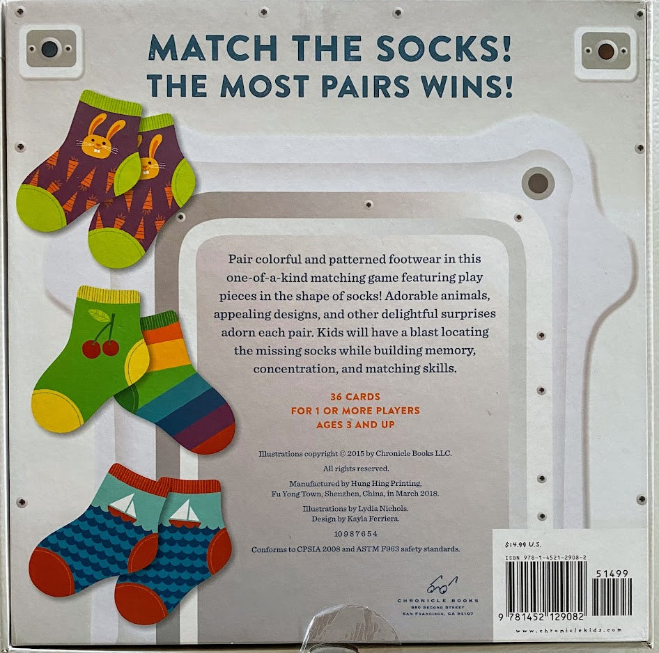 Missing Socks Matching Game – Spring Green General Store