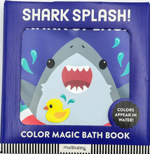 Load image into Gallery viewer, Shark Splash Color Magic Bath book

