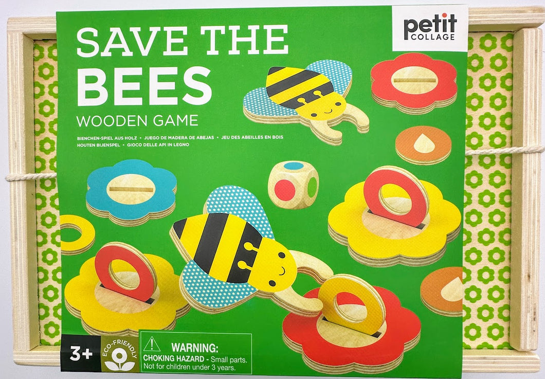 Save The Bees Wooden Game