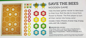 Save The Bees Wooden Game