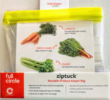 Load image into Gallery viewer, Full Circle Ziptuck Reusable Produce Keeper Bag
