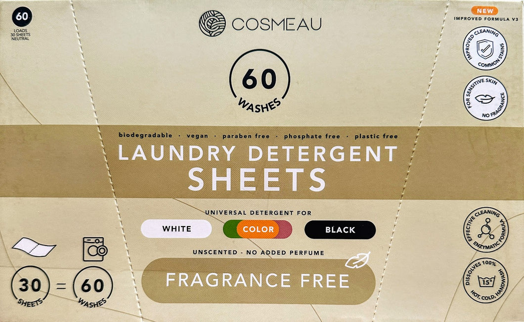 Laundry Detergent Sheets-Fragrance Free