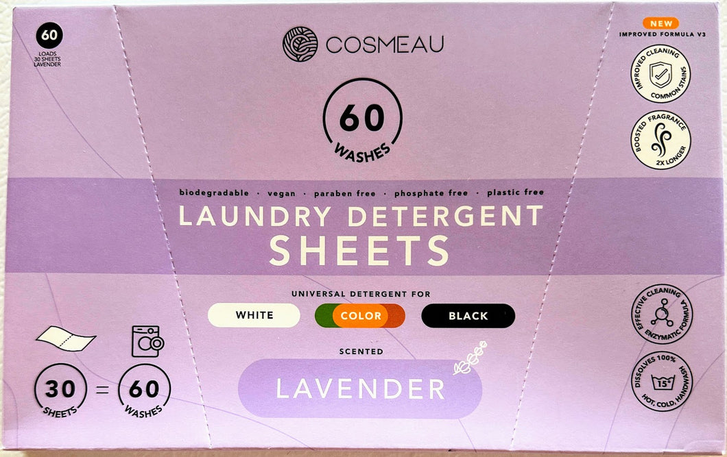 Laundry Detergent Sheets-Lavender