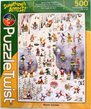 Load image into Gallery viewer, Puzzle Twist Winter Gnomes Puzzle
