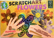 Load image into Gallery viewer, Scratch Art Flowers
