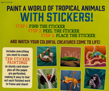 Load image into Gallery viewer, Paint by Sticker Kids-Rainforest Animals
