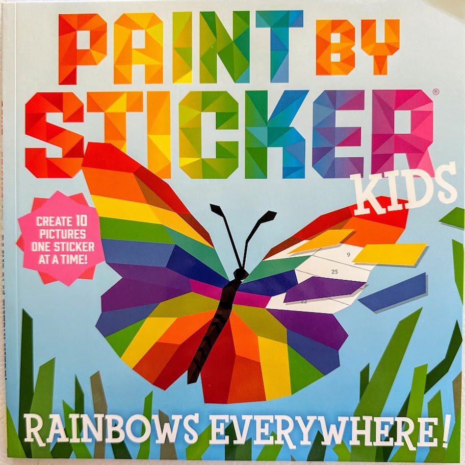 Paint by Sticker Kids-Rainbows Everywhere