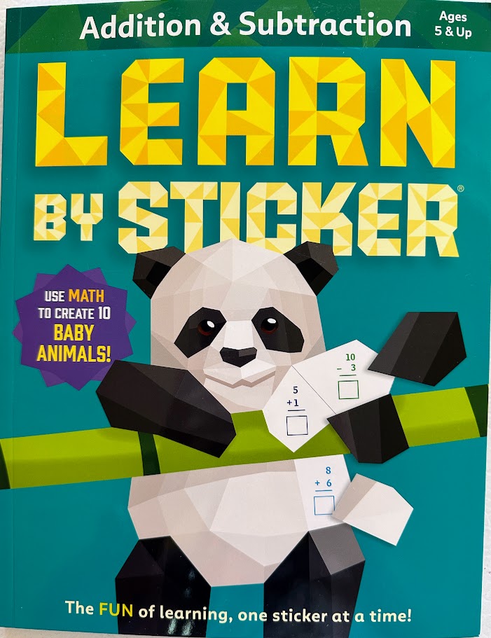 Addition & Subtraction Learn by Sticker