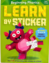 Load image into Gallery viewer, Beginning Phonics Learn by Sticker
