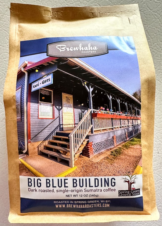 Big Blue Building Coffee Beans