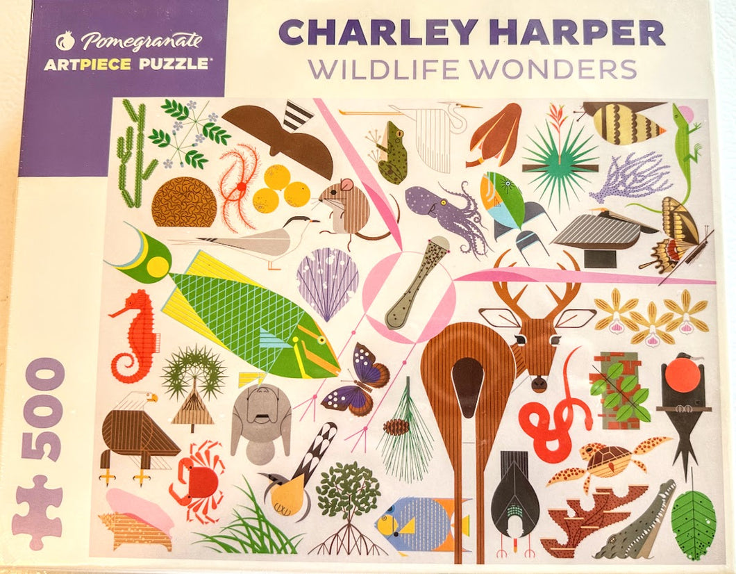 Charley Harper Wildlife Wonders Puzzle