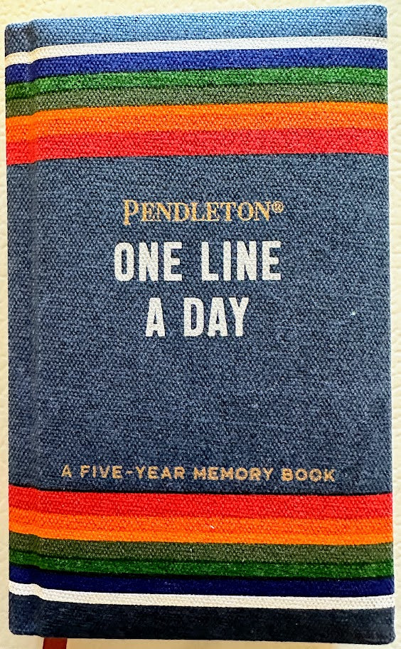 Pendelton One Line a Day Memory Book