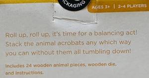 Animal Acrobats Balance Game