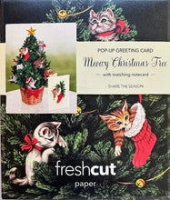 Load image into Gallery viewer, Meowy Christmas Tree Mini Pop-Up Flowers
