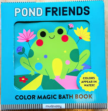 Load image into Gallery viewer, Pond Friends Color Magic Bath Book
