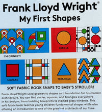Load image into Gallery viewer, Frank Lloyd Wright- My First Shapes Soft Fabric Book
