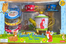 Load image into Gallery viewer, Forest Friends Tea Time Tin Tea Set
