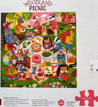 Load image into Gallery viewer, Woodland Picnic Puzzle
