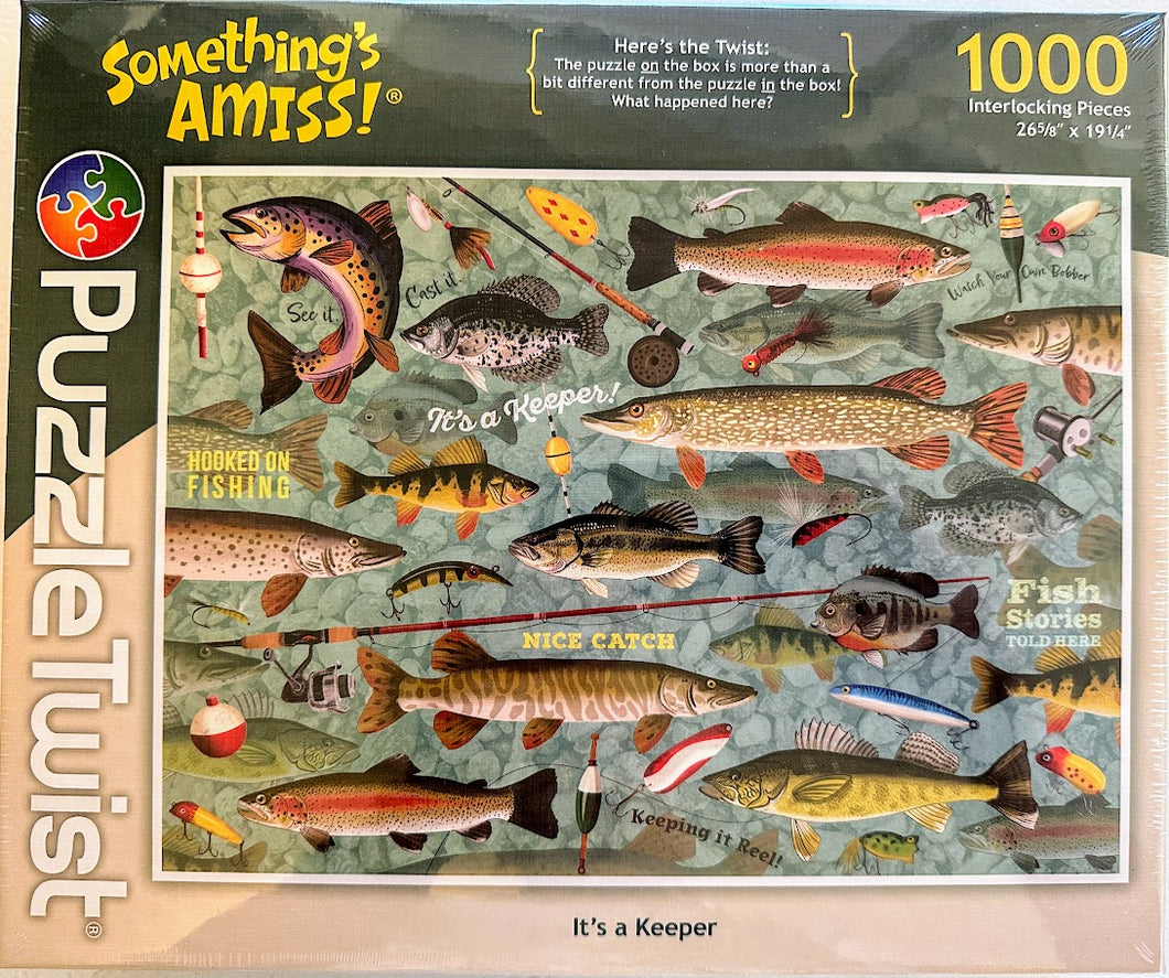 Puzzle Twist It's A Keeper Puzzle