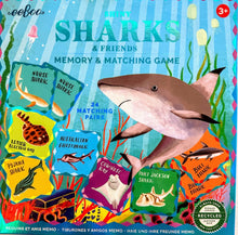 Load image into Gallery viewer, Shiny Sharks &amp; Friends Memory Game
