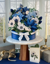 Load image into Gallery viewer, Fresh Cut Paper Flowers-Blue Poinsettia
