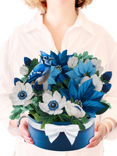 Load image into Gallery viewer, Fresh Cut Paper Flowers-Blue Poinsettia
