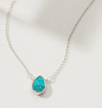 Load image into Gallery viewer, Delicate Gemstone Necklace-Turquois
