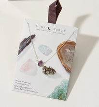 Load image into Gallery viewer, Delicate Gemstone Necklace-Amethyst
