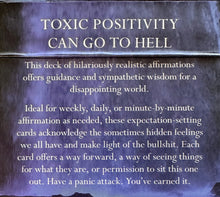 Load image into Gallery viewer, Disappointing Affirmations Cards
