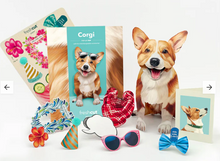 Load image into Gallery viewer, Corgi Pop-Up Paper Card
