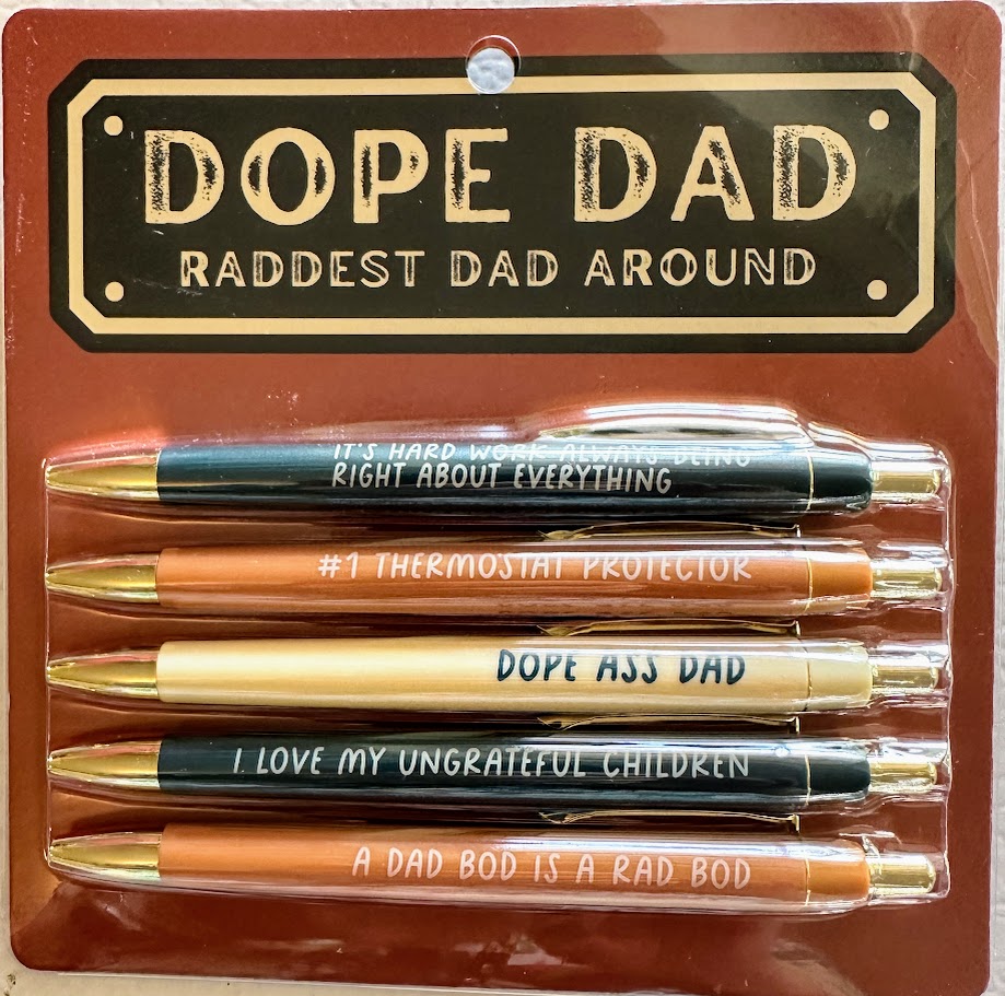 Dope Dad Raddest Dad Around Pen Set