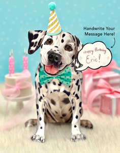 Dalmatian Pop-Up Paper Card