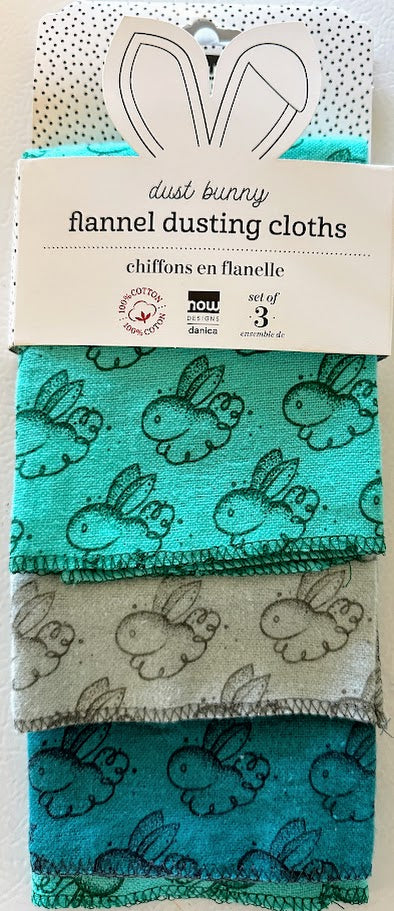 Dust Bunny Flannel Dusting Cloths