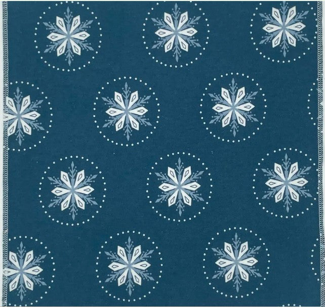 Folk Snowflakes No Paper Towels