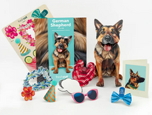 Load image into Gallery viewer, German Shepherd Pop-Up Paper Card
