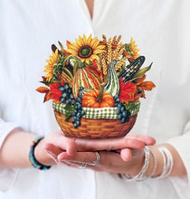 Load image into Gallery viewer, Golden Harvest Mini Pop-Up Paper Flowers
