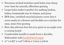 Load image into Gallery viewer, Full Circle Grate Expectations Coarse Grater
