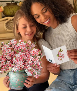 Japanese Cherry Blossoms Pop-Up Paper Flowers