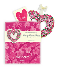 Load image into Gallery viewer, Fresh Cut Paper Flowers-Mini Cherry Blossom Heart
