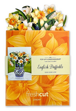 Load image into Gallery viewer, English Daffodils Mini Pop-Up Paper Flowers
