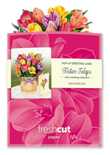 Load image into Gallery viewer, Fresh Cut Paper Flowers-Mini Festive Tulips
