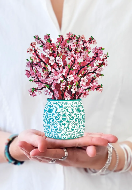 Fresh Cut Paper Flowers-Mini Cherry Blossoms