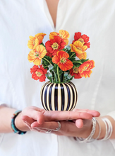 Load image into Gallery viewer, French Poppies Mini Pop-Up Paper Flowers
