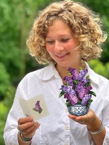 Fresh Cut Paper Flowers-Mini Garden Lilacs