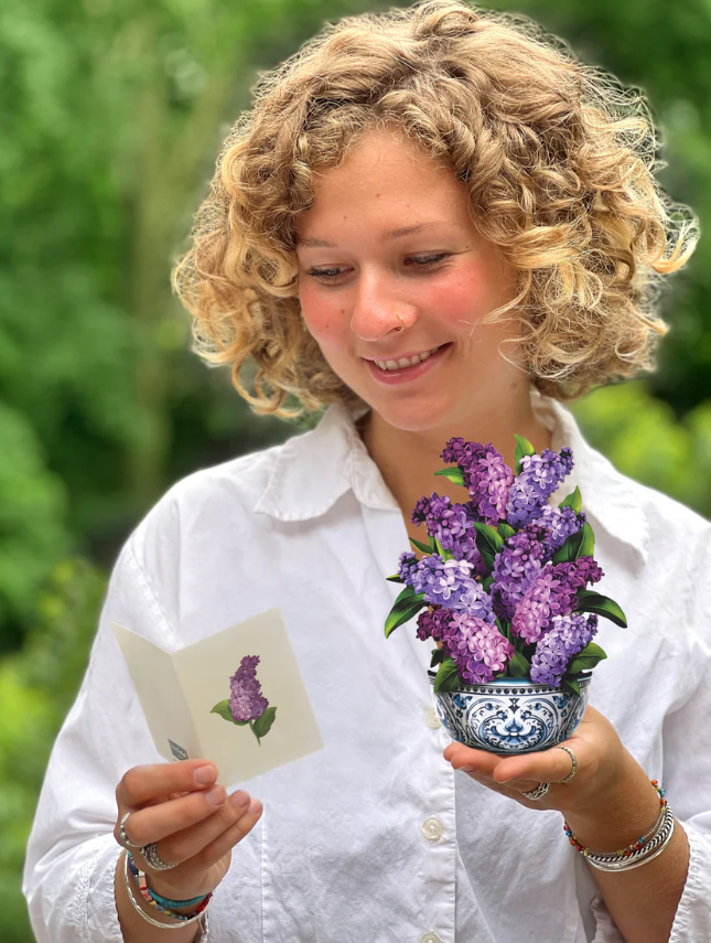 Fresh Cut Paper Flowers-Mini Garden Lilacs