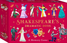 Load image into Gallery viewer, Shakespeare's Dramatic Duos Memory Game
