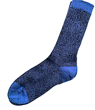 Load image into Gallery viewer, Tey Art Alpaca Socks-Twist Blue (M)
