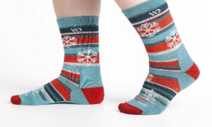Darn Tough Sparkle Micro Crew-Light Teal (M)
