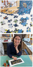 Load image into Gallery viewer, Puzzle Twist "Winter Moose" Puzzle
